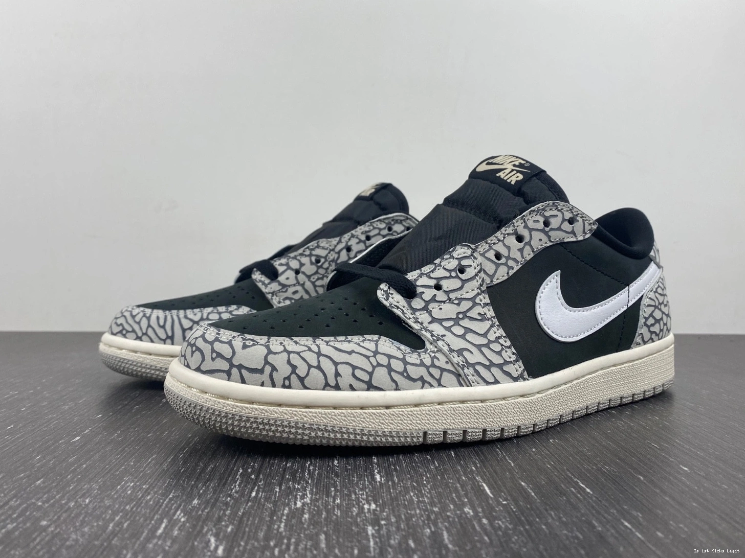 CZ0790-001 OG Black Jordan Low Retro Cement 1 - 0323